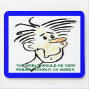 Search for nerd mousepads Cartoon