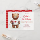 Search for valentine 1st birthday invitations Girl