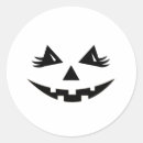 Search for pumpkin face stickers Funny