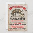 Search for bucks party invitations Cowboy