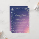 Search for purple night sky invitations Evening