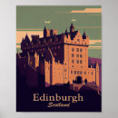 Search for edinburgh castle art Vintage