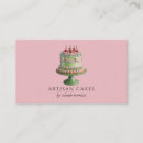 Search for cake bakery business cards Pastry chef