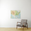Search for world map tapestries Geography
