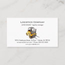 Search for logistics business cards Professional
