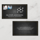 Search for molecules business cards Chemistry
