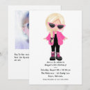 Search for fashion show party invitations Pink