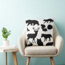 Search for black bear cushions Silhouette