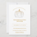 Search for gold thanksgiving invitations Pumpkin