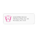 Search for with monogram return address labels Monogrammed