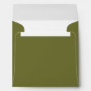 Search for olive green wedding envelopes Typography