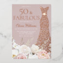 Search for women 50th birthday invitations Flowers