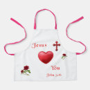 Search for jesus loves you aprons Inspirational