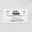 Search for camper business cards Travel trailer
