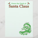 Search for santa letterhead stationery paper Letter from santa