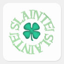Search for irish drinking stickers Four leaf clover