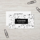 Search for white marble business cards Designer