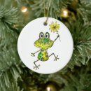 Search for cartoon frog christmas tree decorations Toad