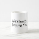 Search for silent mugs Typography