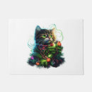 Search for christmas lights doormats Cat