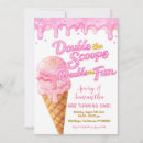 Search for double invitations Ice cream party