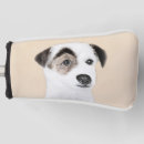 Search for russell golf head covers Jack russell terrier