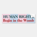 Search for womb bumper stickers Christian