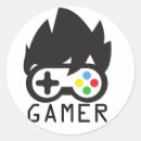 Search for game design stickers Gamer