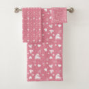 Search for valentines day bath towels Hearts