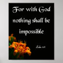 Search for nothing is impossible with god posters Inspiration