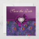 Search for peacock save the dates Purple