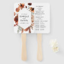 Search for rustic wedding hand fans Floral