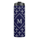 Search for blue and gray mugs Initial