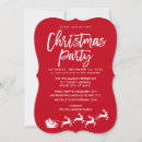 Search for star christmas invitations Red