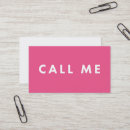 Search for call me business cards Trendy