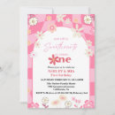 Search for daisy 1st birthday invitations Retro groovy