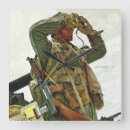 Search for vintage military clocks Freedom