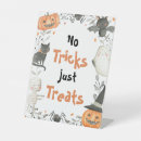 Search for trick or treat signs Orange