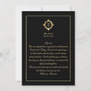 Search for black gold invitations Chic