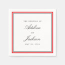 Search for casino party napkins Red and black