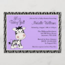 Search for purple zebra Baby shower