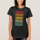 Search for crosby tshirts Text