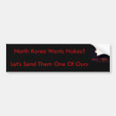 Search for korea bumper stickers North