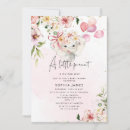Search for floral elephant baby shower invitations Is on the way