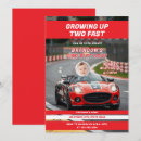 Search for growing up two fast birthday invitations Modern