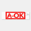 Search for a ok bumper stickers Humour