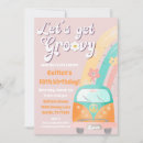 Search for hippie birthday invitations Let's get groovy