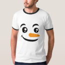 Search for snowman face tshirts Carrot nose