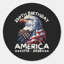 Search for 4th anniversary stickers America