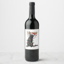 Search for funny wine labels Xmas